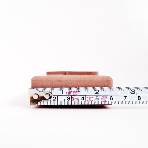 Concrete Stone FIGHT CLUB Movie soap bar shaped Paper Weight/Decor 2.3" x 3.7" - Picture 5 of 5